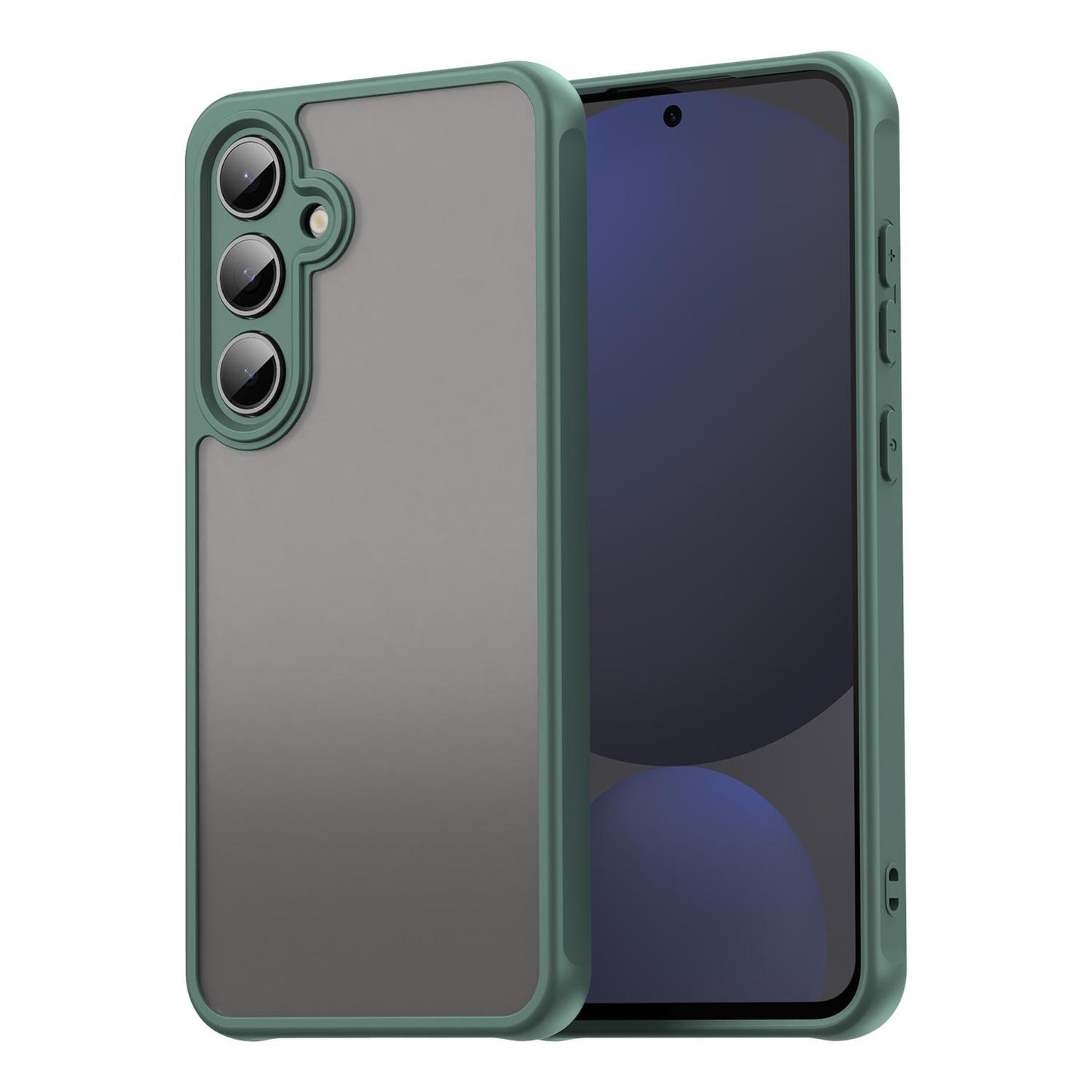 Samsung Galaxy S24 FE 5G TPU Hybrid PC Frosted Phone Case with Durable Scratch, Dirt & Wear Protection, Precise Cutouts, Lightweight Easy-Fit Slim Cover