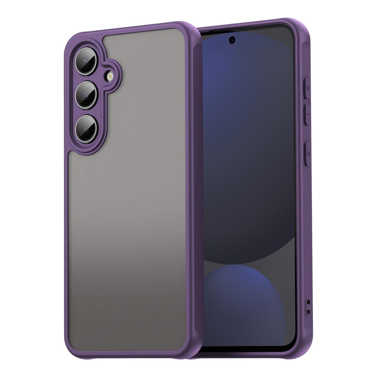 Samsung Galaxy S24 FE 5G TPU Hybrid PC Frosted Phone Case with Durable Scratch, Dirt & Wear Protection, Precise Cutouts, Lightweight Easy-Fit Slim Cover