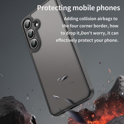 Samsung Galaxy S25 FE 5G TPU Hybrid PC Frosted Phone Case with Durable Scratch, Dirt & Wear Protection, Precise Cutouts, Lightweight Easy-Fit Slim Cover