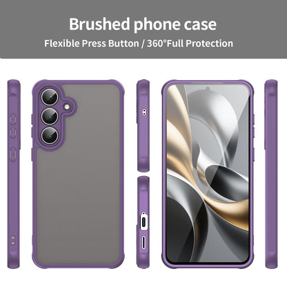 Samsung Galaxy S25 FE 5G TPU Hybrid PC Frosted Phone Case with Durable Scratch, Dirt & Wear Protection, Precise Cutouts, Lightweight Easy-Fit Slim Cover