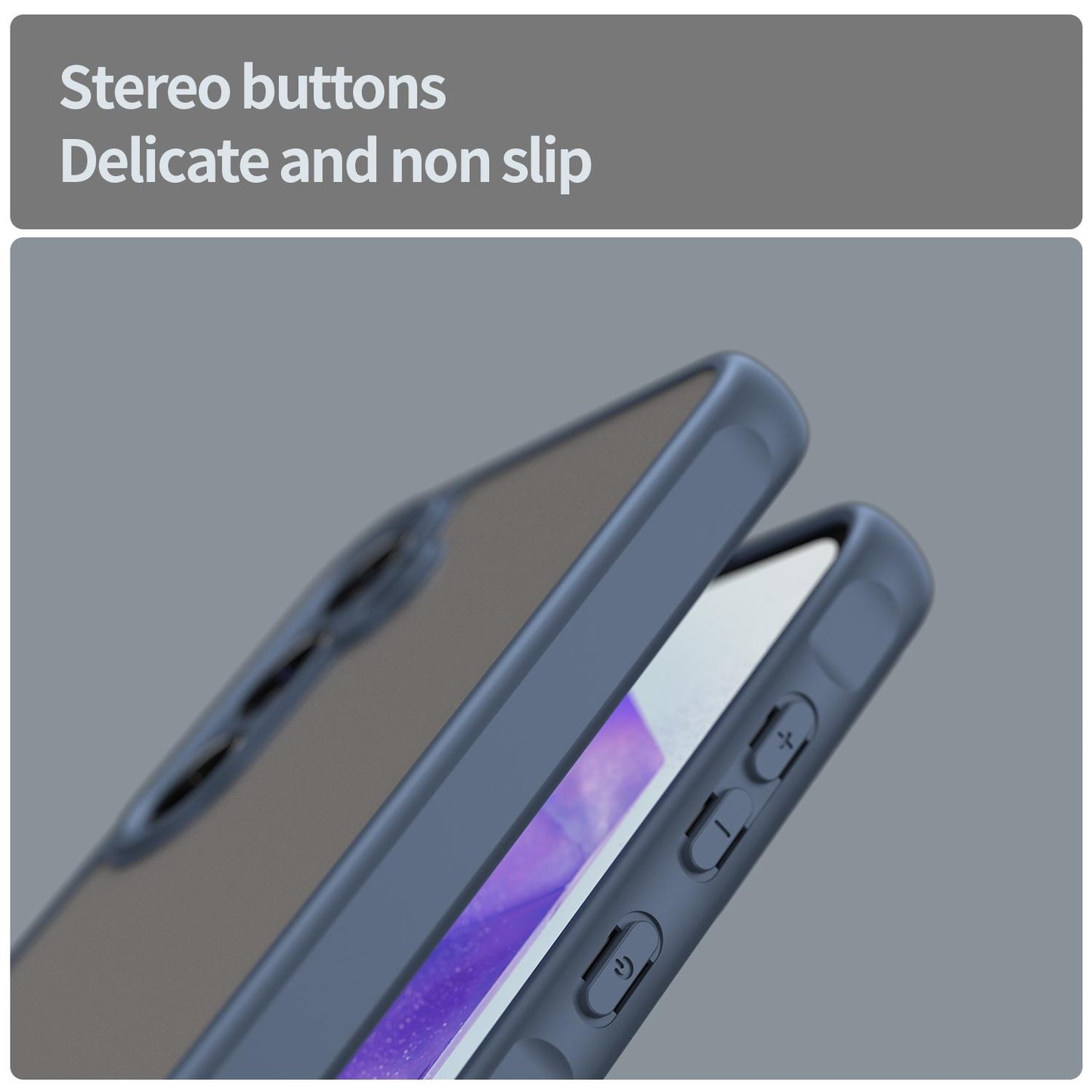Samsung Galaxy A56 5G TPU Hybrid PC Frosted Phone Case with Durable Scratch, Dirt & Wear Protection, Precise Cutouts, Lightweight Easy-Fit Slim Cover