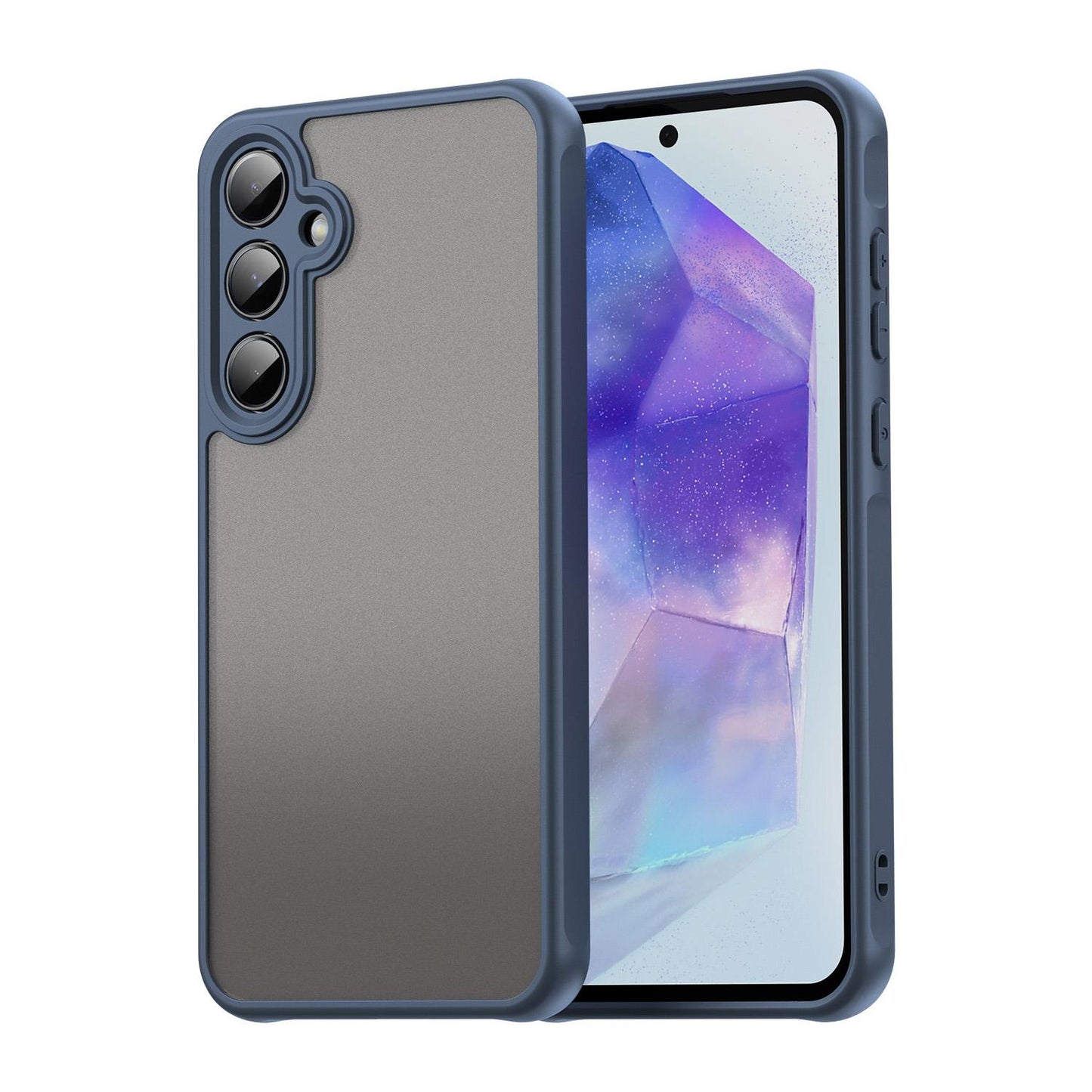 Samsung Galaxy A55 5G TPU Hybrid PC Frosted Phone Case with Durable Scratch, Dirt & Wear Protection, Precise Cutouts, Lightweight Easy-Fit Slim Cover