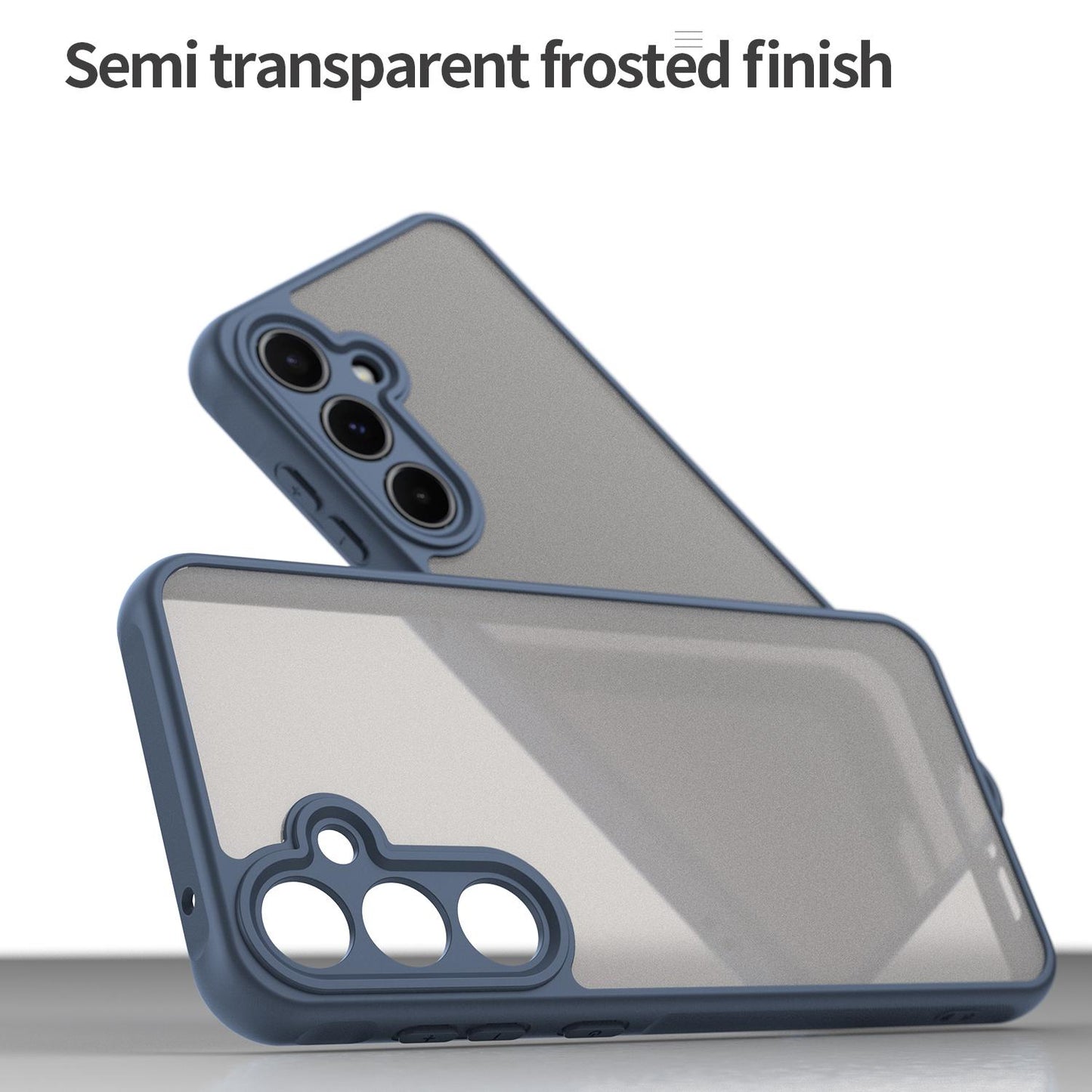 Samsung Galaxy A55 5G TPU Hybrid PC Frosted Phone Case with Durable Scratch, Dirt & Wear Protection, Precise Cutouts, Lightweight Easy-Fit Slim Cover
