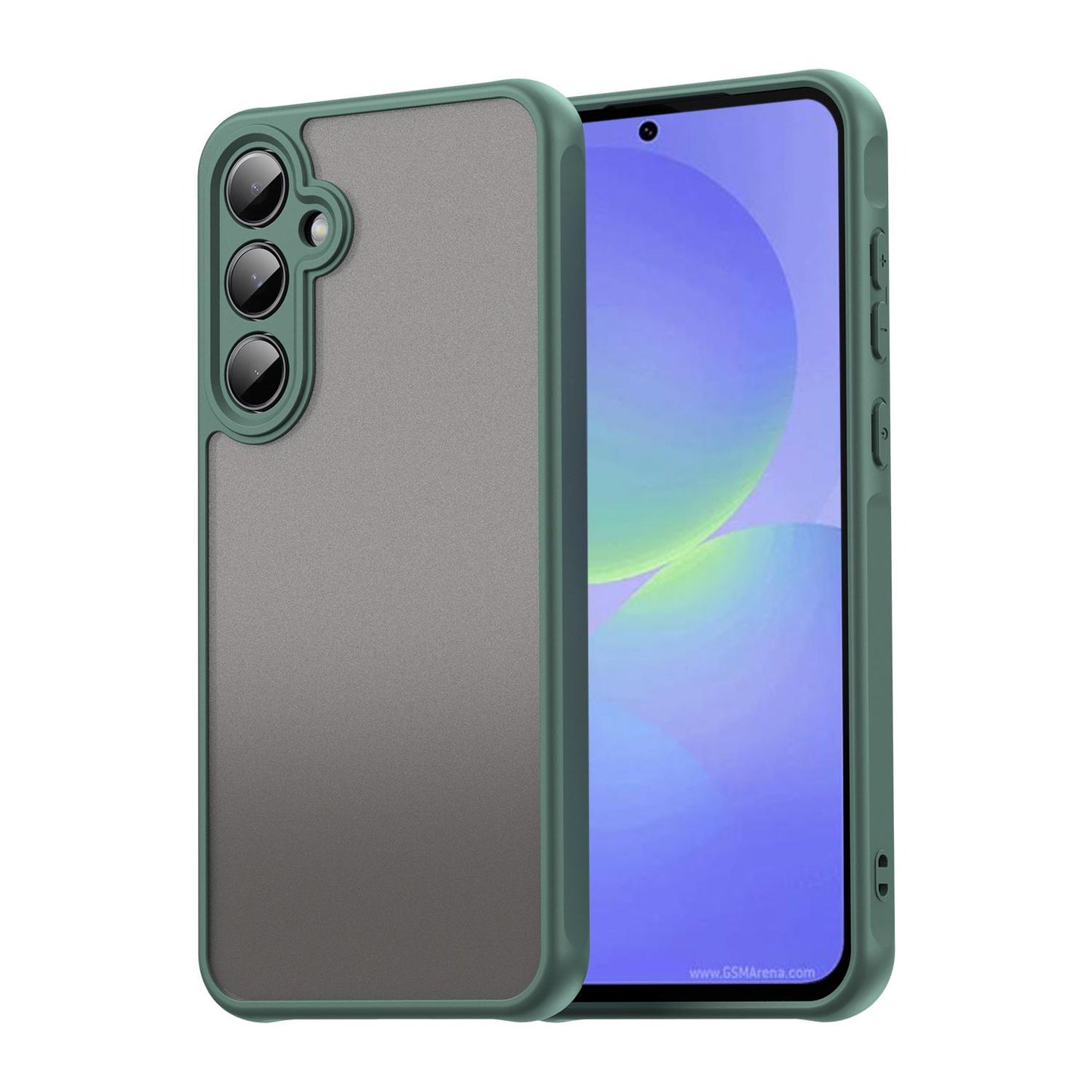 Samsung Galaxy A36 5G TPU Hybrid PC Frosted Phone Case with Durable Scratch, Dirt & Wear Protection, Precise Cutouts, Lightweight Easy-Fit Slim Cover