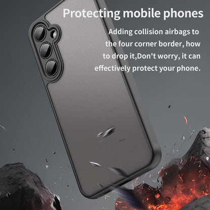 Samsung Galaxy A35 5G TPU Hybrid PC Frosted Phone Case with Durable Scratch, Dirt & Wear Protection, Precise Cutouts, Lightweight Easy-Fit Slim Cover