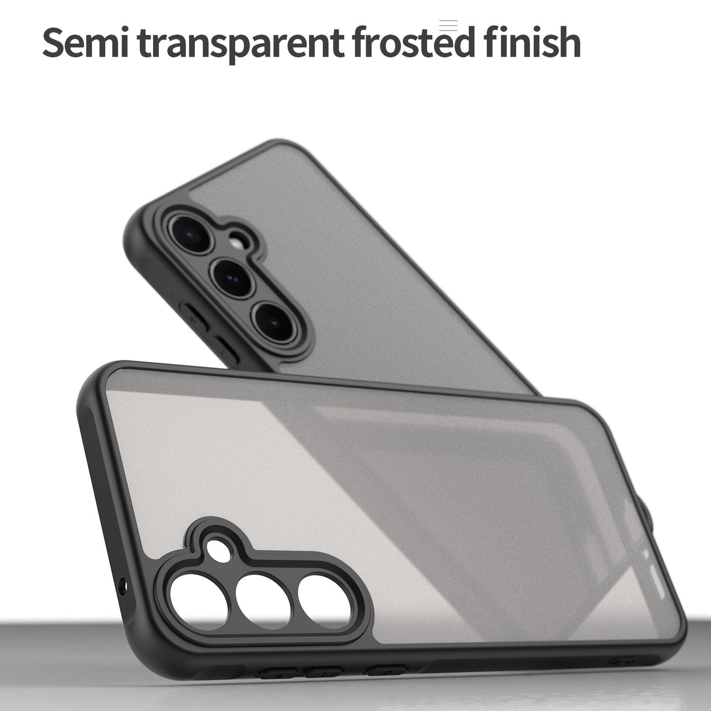 Samsung Galaxy A35 5G TPU Hybrid PC Frosted Phone Case with Durable Scratch, Dirt & Wear Protection, Precise Cutouts, Lightweight Easy-Fit Slim Cover