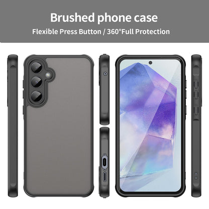 Samsung Galaxy A16 5G TPU Hybrid PC Frosted Phone Case with Durable Scratch, Dirt & Wear Protection, Precise Cutouts, Lightweight Easy-Fit Slim Cover