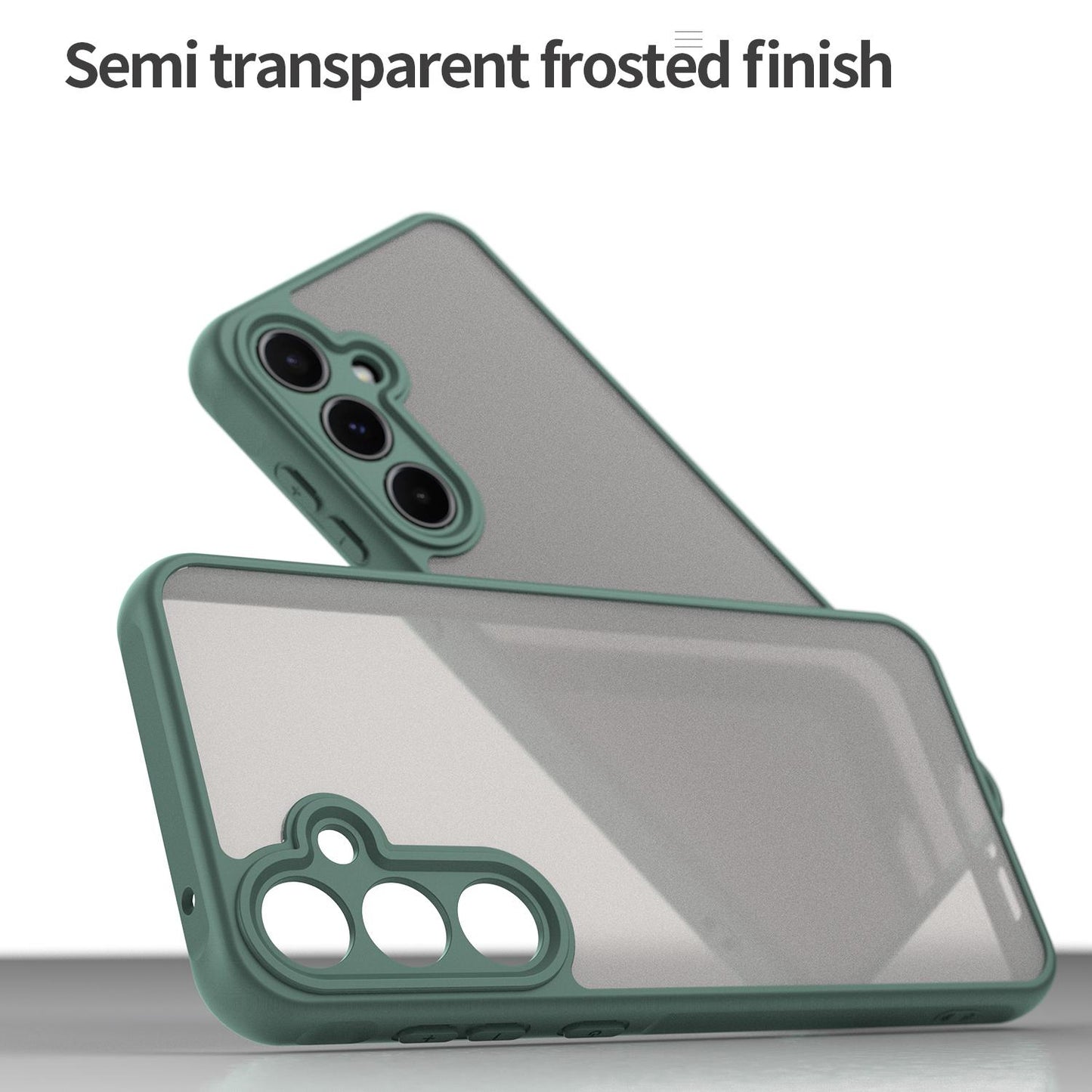 Samsung Galaxy A16 5G TPU Hybrid PC Frosted Phone Case with Durable Scratch, Dirt & Wear Protection, Precise Cutouts, Lightweight Easy-Fit Slim Cover