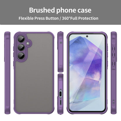 Samsung Galaxy A16 5G TPU Hybrid PC Frosted Phone Case with Durable Scratch, Dirt & Wear Protection, Precise Cutouts, Lightweight Easy-Fit Slim Cover