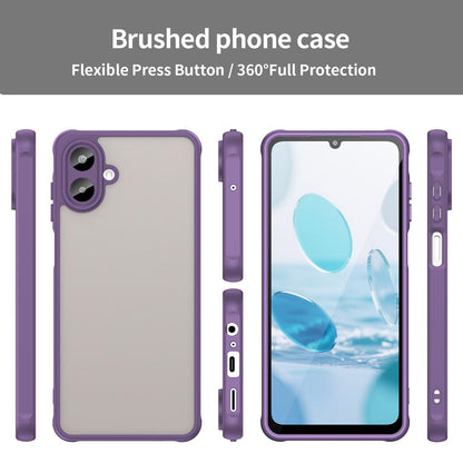 Samsung Galaxy A07 4G TPU Hybrid PC Frosted Phone Case with Durable Scratch, Dirt & Wear Protection, Precise Cutouts, Lightweight Easy-Fit Slim Cover