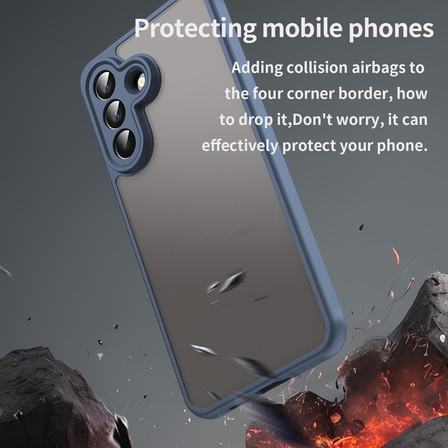 Samsung Galaxy A57 5G TPU Hybrid PC Frosted Phone Case with Durable Scratch, Dirt & Wear Protection, Precise Cutouts, Lightweight Easy-Fit Slim Cover