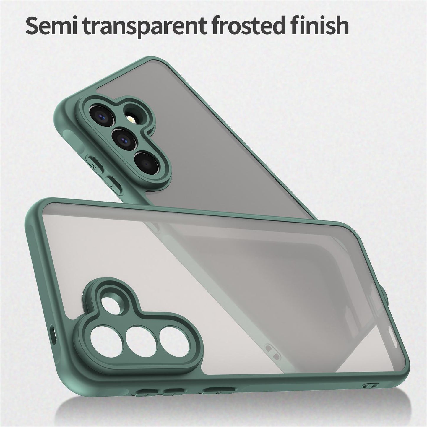 Samsung Galaxy A57 5G TPU Hybrid PC Frosted Phone Case with Durable Scratch, Dirt & Wear Protection, Precise Cutouts, Lightweight Easy-Fit Slim Cover
