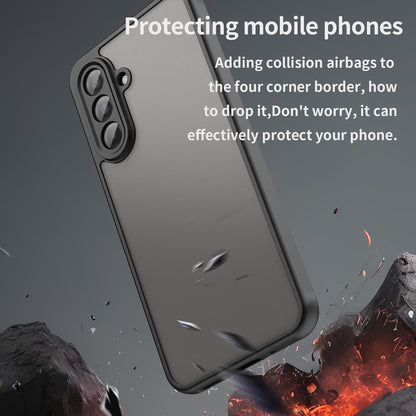 Samsung Galaxy A17 5G TPU Hybrid PC Frosted Phone Case with Durable Scratch, Dirt & Wear Protection, Precise Cutouts, Lightweight Easy-Fit Slim Cover