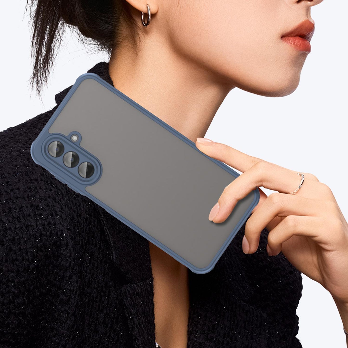Samsung Galaxy A17 5G TPU Hybrid PC Frosted Phone Case with Durable Scratch, Dirt & Wear Protection, Precise Cutouts, Lightweight Easy-Fit Slim Cover
