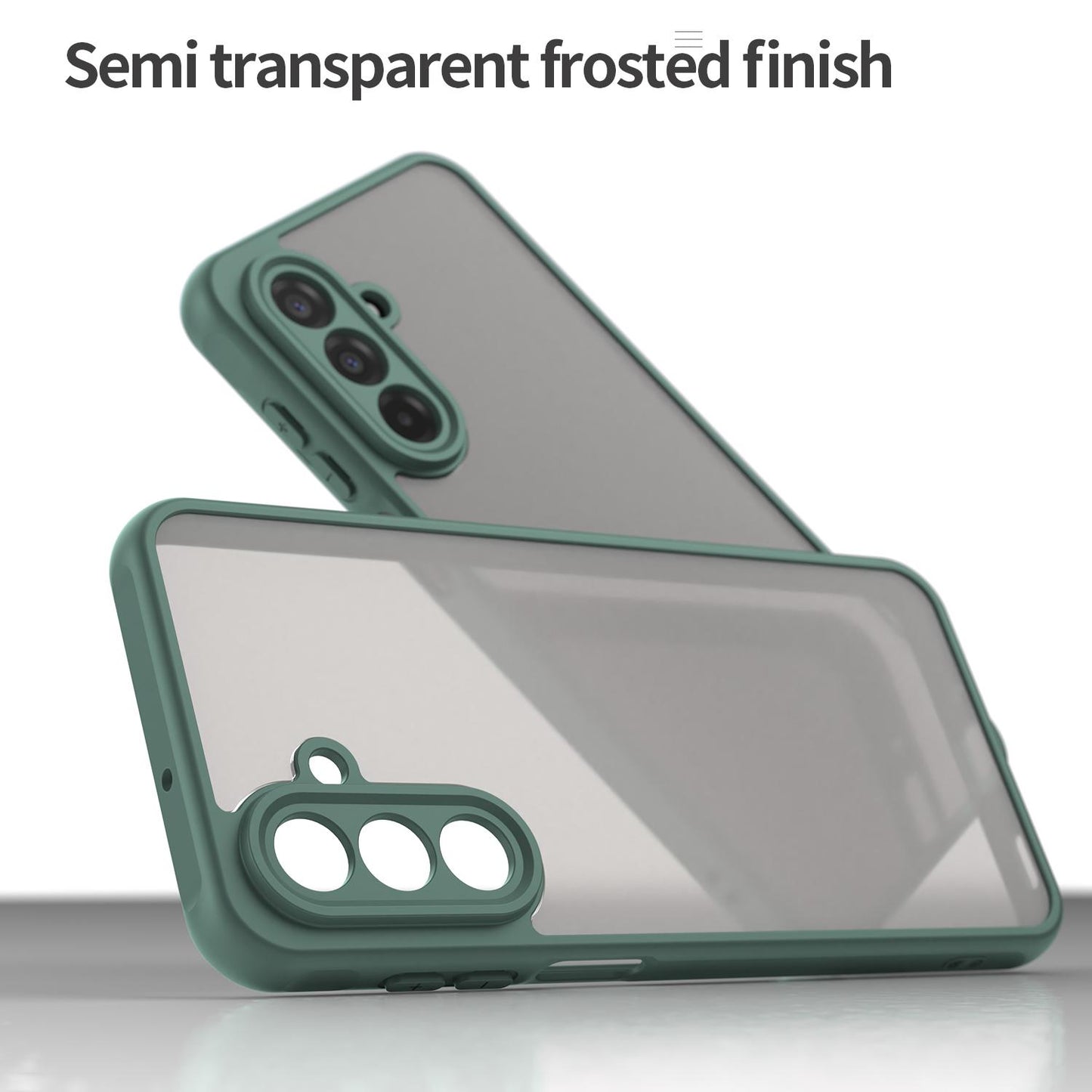 Samsung Galaxy A17 5G TPU Hybrid PC Frosted Phone Case with Durable Scratch, Dirt & Wear Protection, Precise Cutouts, Lightweight Easy-Fit Slim Cover
