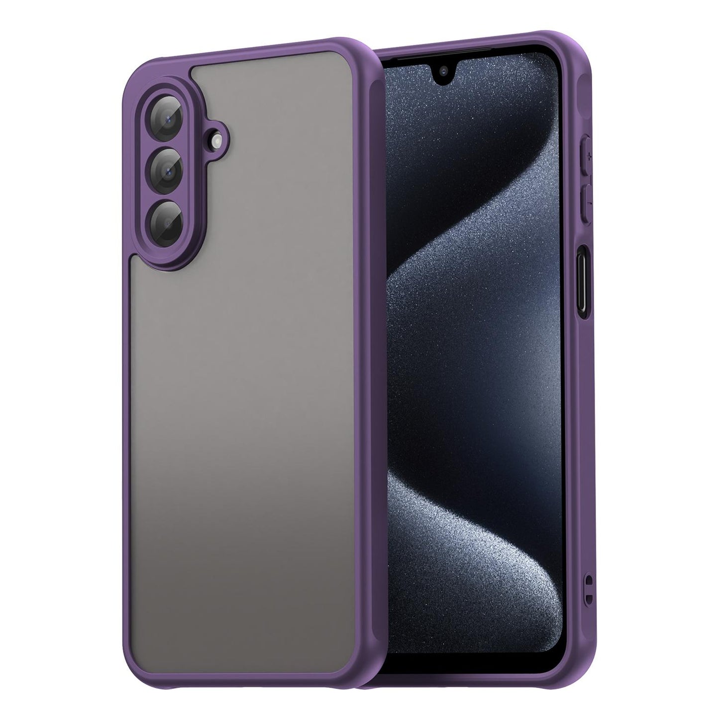 Samsung Galaxy A17 4G TPU Hybrid PC Frosted Phone Case with Durable Scratch, Dirt & Wear Protection, Precise Cutouts, Lightweight Easy-Fit Slim Cover