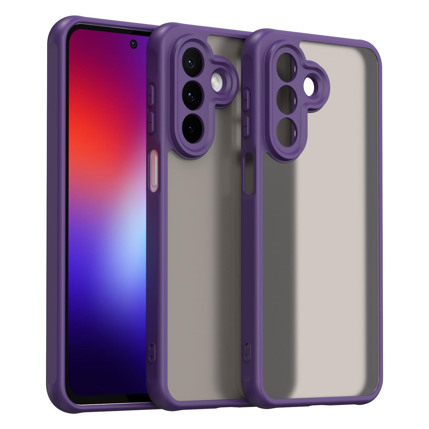 Samsung Galaxy A27 5G TPU Hybrid PC Frosted Phone Case with Durable Scratch, Dirt & Wear Protection, Precise Cutouts, Lightweight Easy-Fit Slim Cover