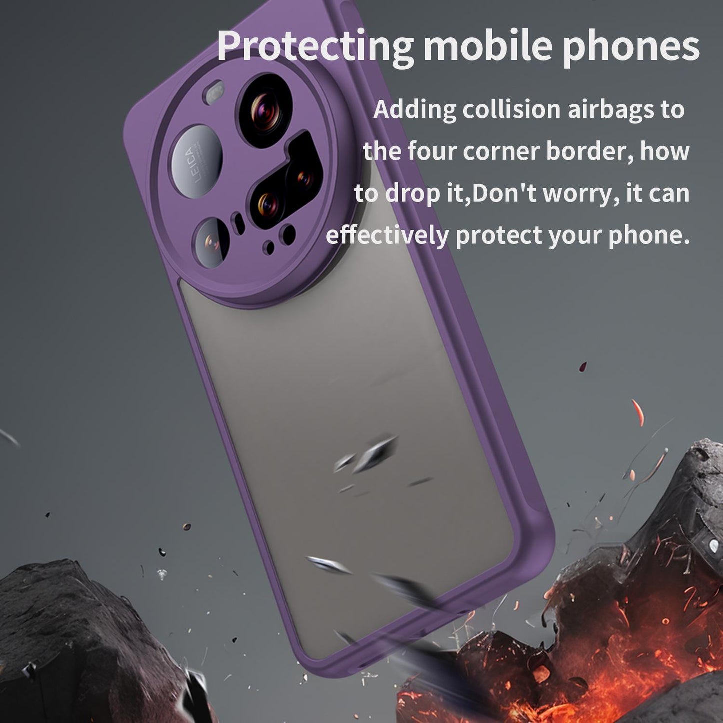 Xiaomi 15 Ultra TPU Hybrid PC Frosted Phone Case with Durable Scratch, Dirt & Wear Protection, Precise Cutouts, Lightweight Easy-Fit Slim Cover