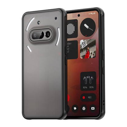 Nothing Phone 3a TPU Hybrid PC Frosted Phone Case with Durable Scratch, Dirt & Wear Protection, Precise Cutouts, Lightweight Easy-Fit Slim Cover
