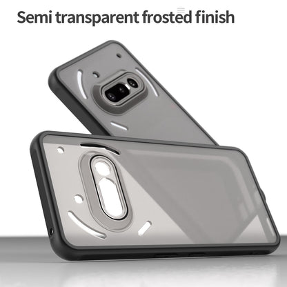 Nothing Phone 3a TPU Hybrid PC Frosted Phone Case with Durable Scratch, Dirt & Wear Protection, Precise Cutouts, Lightweight Easy-Fit Slim Cover