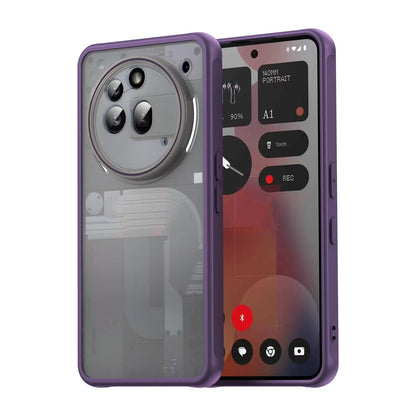 Nothing Phone 3a Pro TPU Hybrid PC Frosted Phone Case with Durable Scratch, Dirt & Wear Protection, Precise Cutouts, Lightweight Easy-Fit Slim Cover
