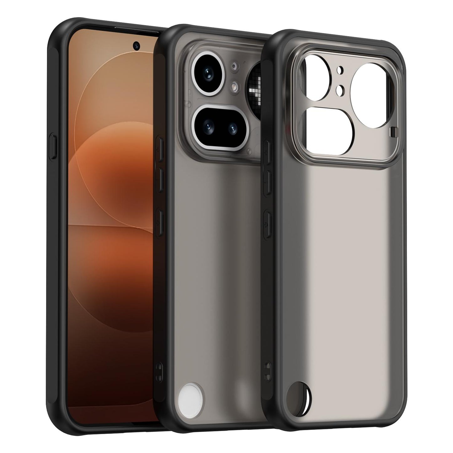 Nothing Phone 4a Pro TPU Hybrid PC Frosted Phone Case with Durable Scratch, Dirt & Wear Protection, Precise Cutouts, Lightweight Easy-Fit Slim Cover