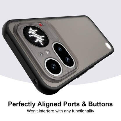 Nothing Phone 4a Pro TPU Hybrid PC Frosted Phone Case with Durable Scratch, Dirt & Wear Protection, Precise Cutouts, Lightweight Easy-Fit Slim Cover