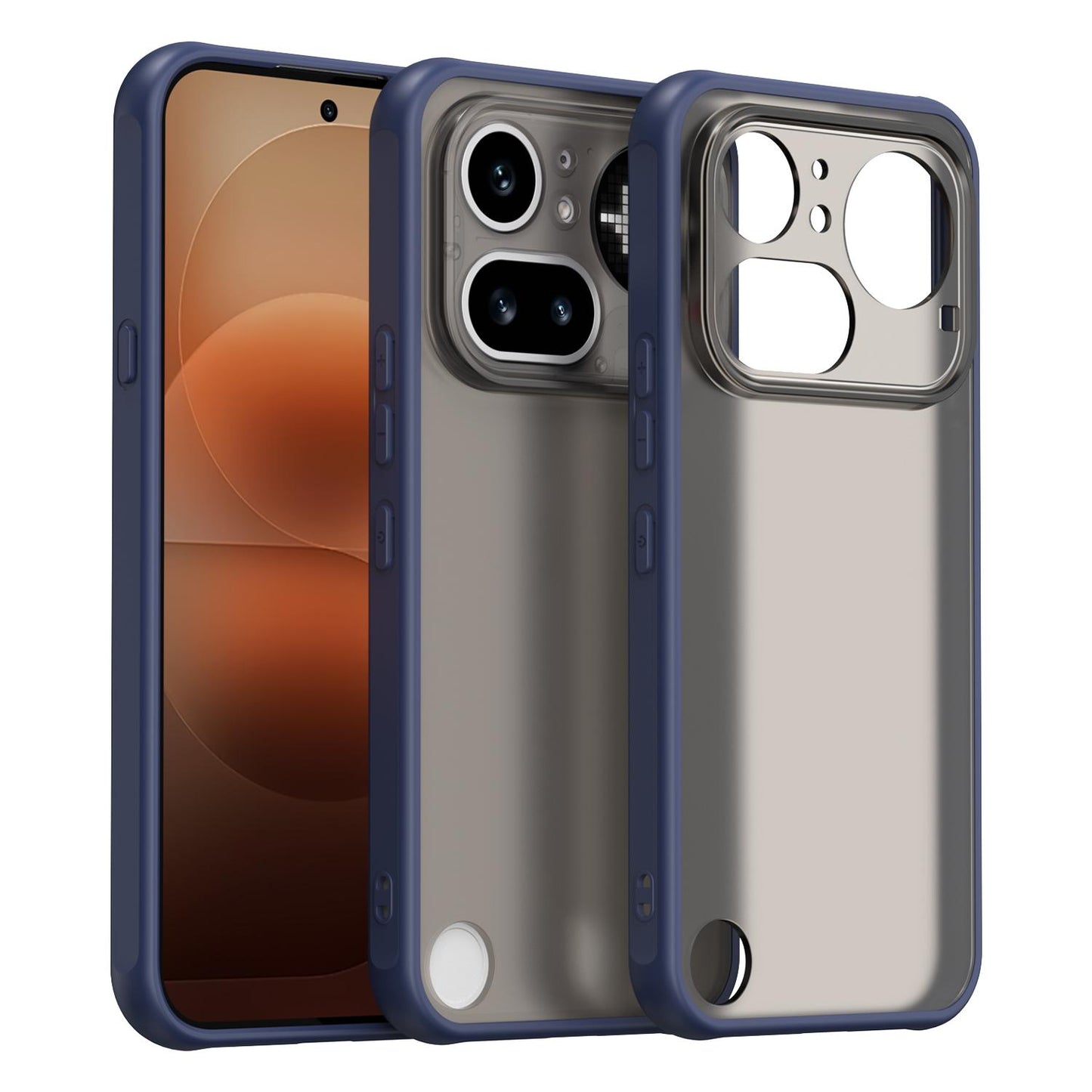 Nothing Phone 4a Pro TPU Hybrid PC Frosted Phone Case with Durable Scratch, Dirt & Wear Protection, Precise Cutouts, Lightweight Easy-Fit Slim Cover