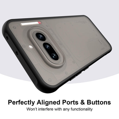Nothing Phone 4a TPU Hybrid PC Frosted Phone Case with Durable Scratch, Dirt & Wear Protection, Precise Cutouts, Lightweight Easy-Fit Slim Cover