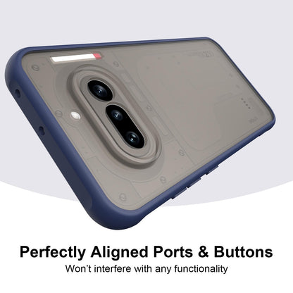 Nothing Phone 4a TPU Hybrid PC Frosted Phone Case with Durable Scratch, Dirt & Wear Protection, Precise Cutouts, Lightweight Easy-Fit Slim Cover