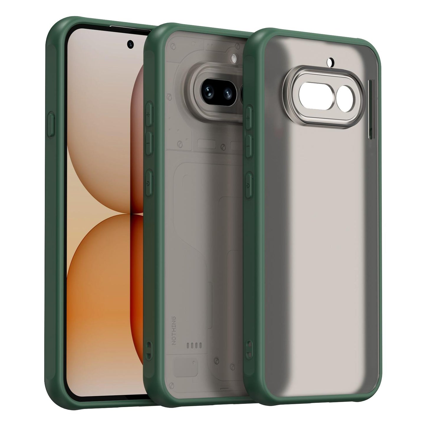 Nothing Phone 4a TPU Hybrid PC Frosted Phone Case with Durable Scratch, Dirt & Wear Protection, Precise Cutouts, Lightweight Easy-Fit Slim Cover