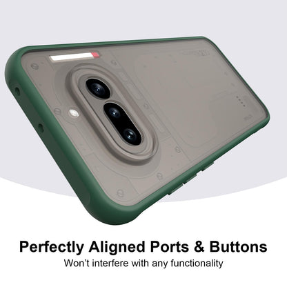 Nothing Phone 4a TPU Hybrid PC Frosted Phone Case with Durable Scratch, Dirt & Wear Protection, Precise Cutouts, Lightweight Easy-Fit Slim Cover