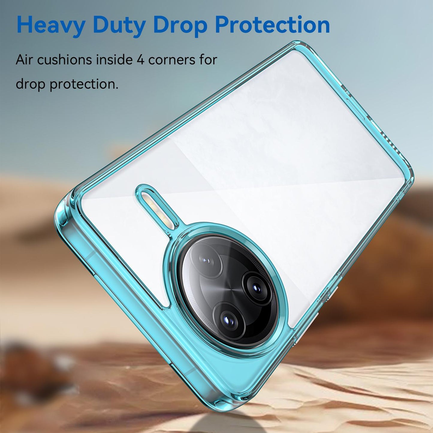 Xiaomi Poco F7 Ultra Acrylic Hybrid TPU Protective Phone Case, Colourful Series Shockproof Cover