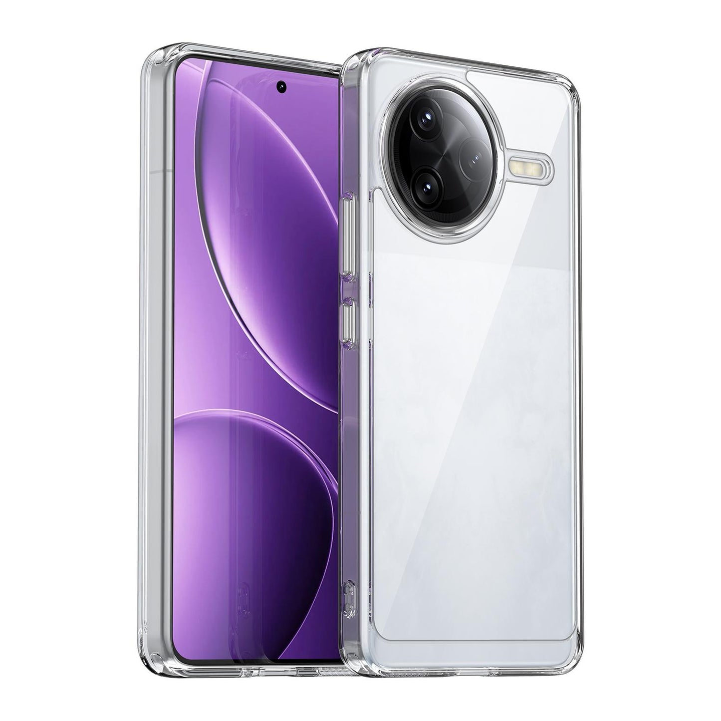 Xiaomi Poco F7 Ultra Acrylic Hybrid TPU Protective Phone Case, Colourful Series Shockproof Cover