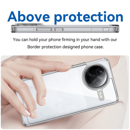 Xiaomi Poco F7 Ultra Acrylic Hybrid TPU Protective Phone Case, Colourful Series Shockproof Cover