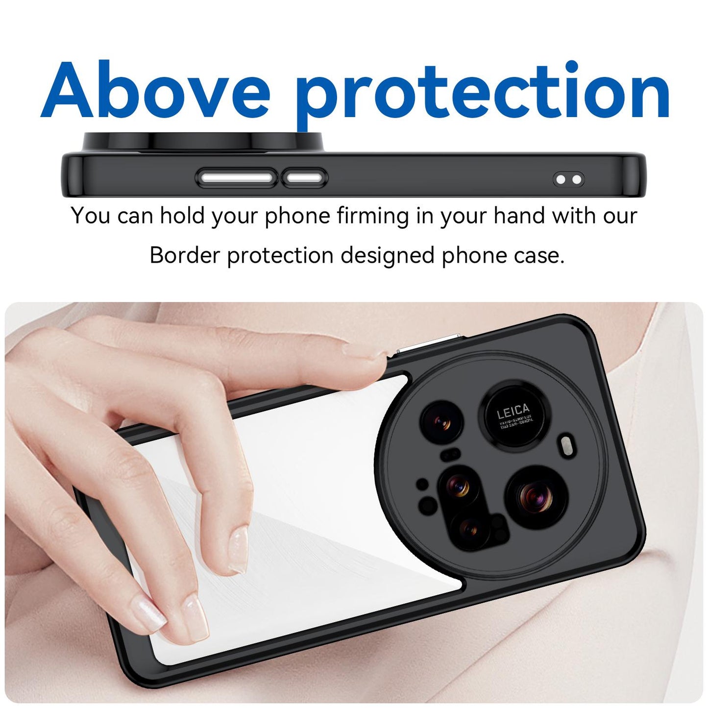 Xiaomi 15 Ultra Acrylic Hybrid TPU Protective Phone Case, Colourful Series Shockproof Cover
