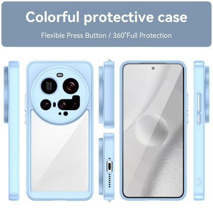 Xiaomi 15 Ultra Acrylic Hybrid TPU Protective Phone Case, Colourful Series Shockproof Cover