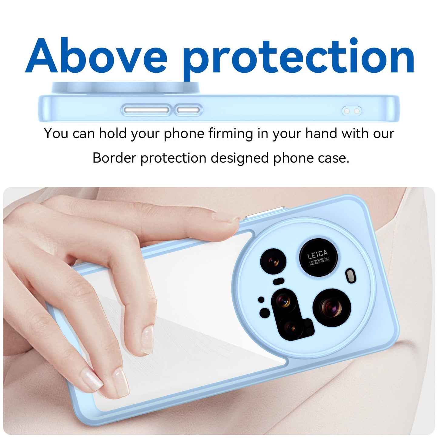 Xiaomi 15 Ultra Acrylic Hybrid TPU Protective Phone Case, Colourful Series Shockproof Cover