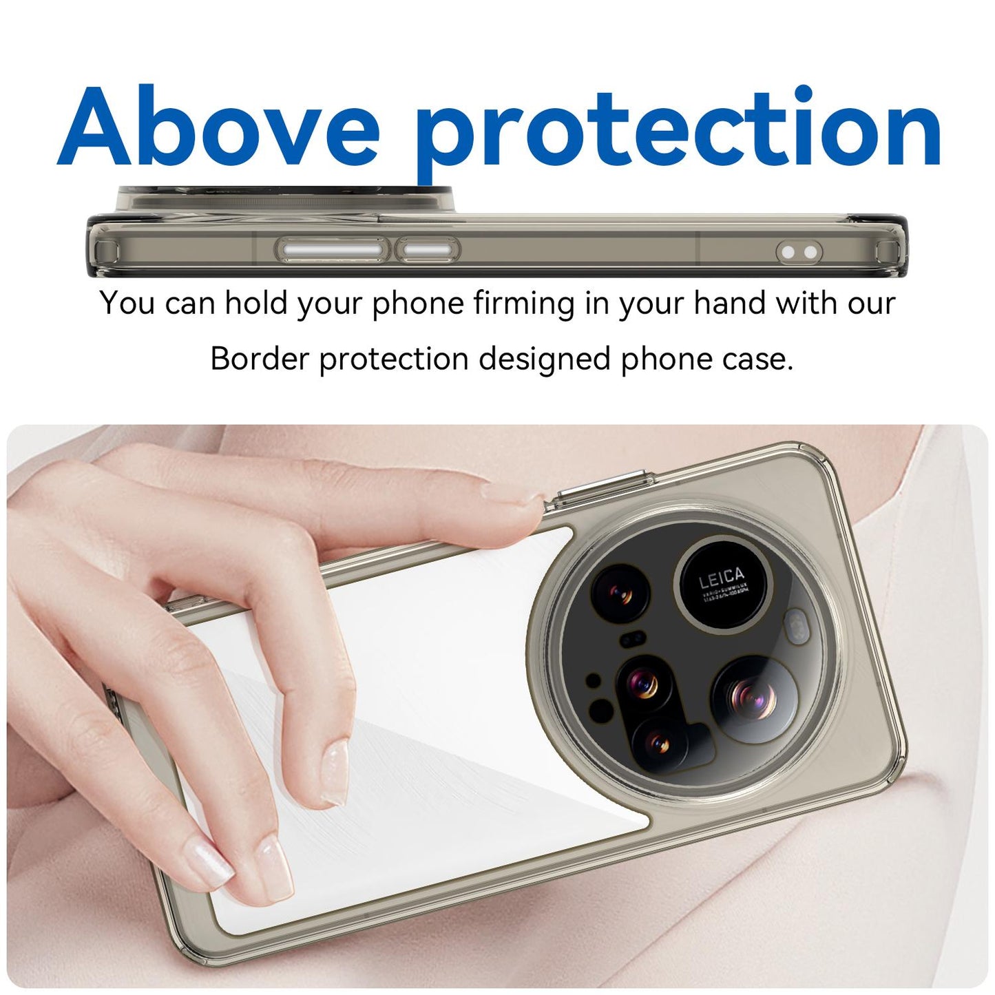 Xiaomi 15 Ultra Acrylic Hybrid TPU Protective Phone Case, Colourful Series Shockproof Cover