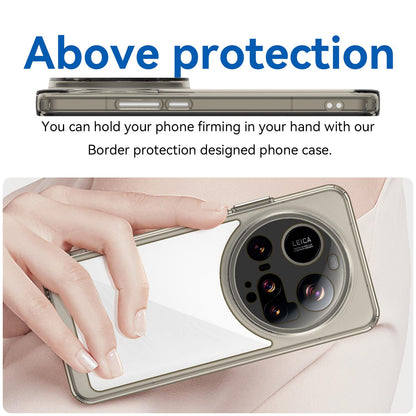 Xiaomi 15 Ultra Acrylic Hybrid TPU Protective Phone Case, Colourful Series Shockproof Cover