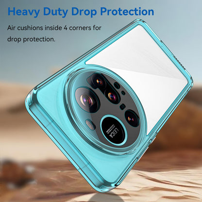 Xiaomi 15 Ultra Acrylic Hybrid TPU Protective Phone Case, Colourful Series Shockproof Cover