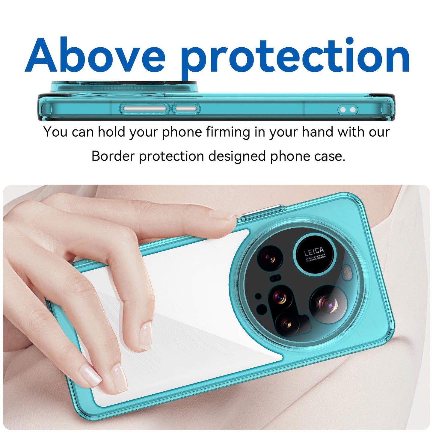 Xiaomi 15 Ultra Acrylic Hybrid TPU Protective Phone Case, Colourful Series Shockproof Cover