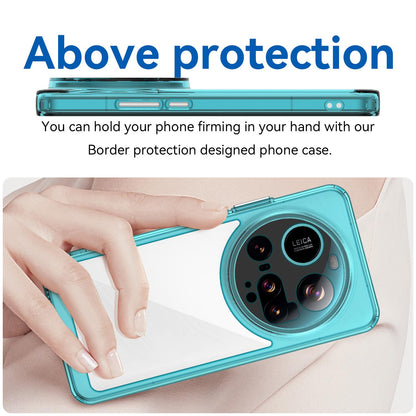 Xiaomi 15 Ultra Acrylic Hybrid TPU Protective Phone Case, Colourful Series Shockproof Cover