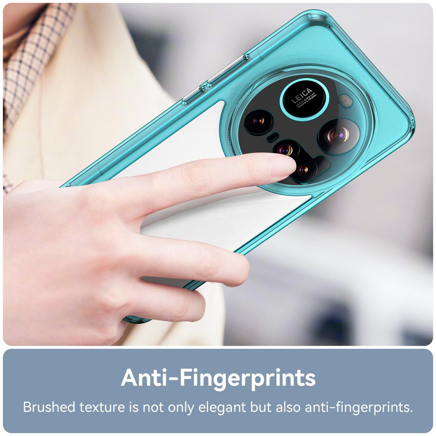 Xiaomi 15 Ultra Acrylic Hybrid TPU Protective Phone Case, Colourful Series Shockproof Cover