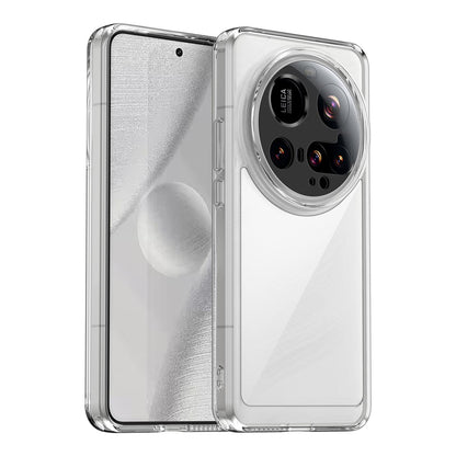 Xiaomi 15 Ultra Acrylic Hybrid TPU Protective Phone Case, Colourful Series Shockproof Cover