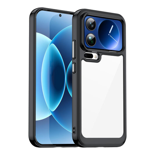 Xiaomi 17 Pro Max Acrylic Hybrid TPU Protective Phone Case, Colourful Series Shockproof Cover