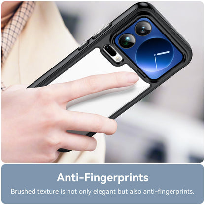 Xiaomi 17 Pro Max Acrylic Hybrid TPU Protective Phone Case, Colourful Series Shockproof Cover