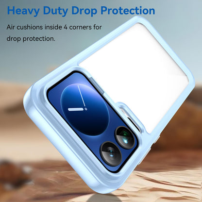 Xiaomi 17 Pro Max Acrylic Hybrid TPU Protective Phone Case, Colourful Series Shockproof Cover
