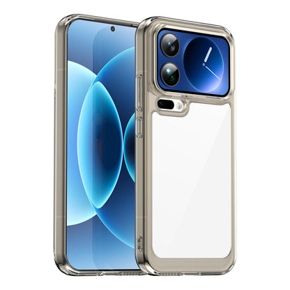 Xiaomi 17 Pro Max Acrylic Hybrid TPU Protective Phone Case, Colourful Series Shockproof Cover