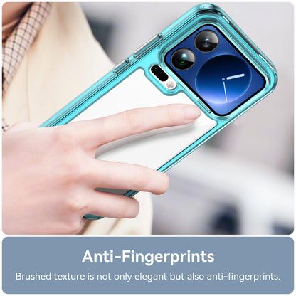 Xiaomi 17 Pro Max Acrylic Hybrid TPU Protective Phone Case, Colourful Series Shockproof Cover